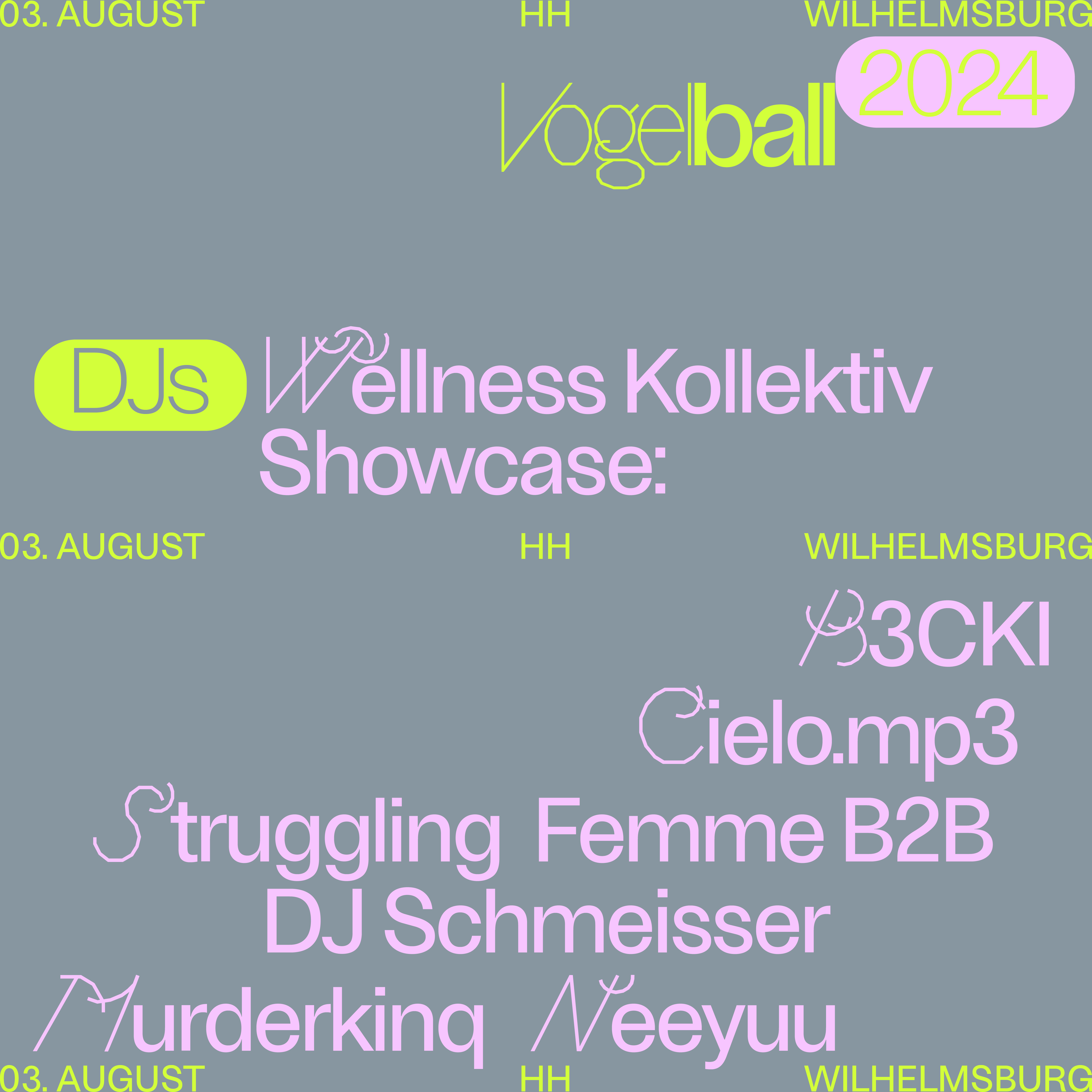 WELLNESS KOLLEKTIV SHOWCASE @ VOGELBALL Festival 2024
